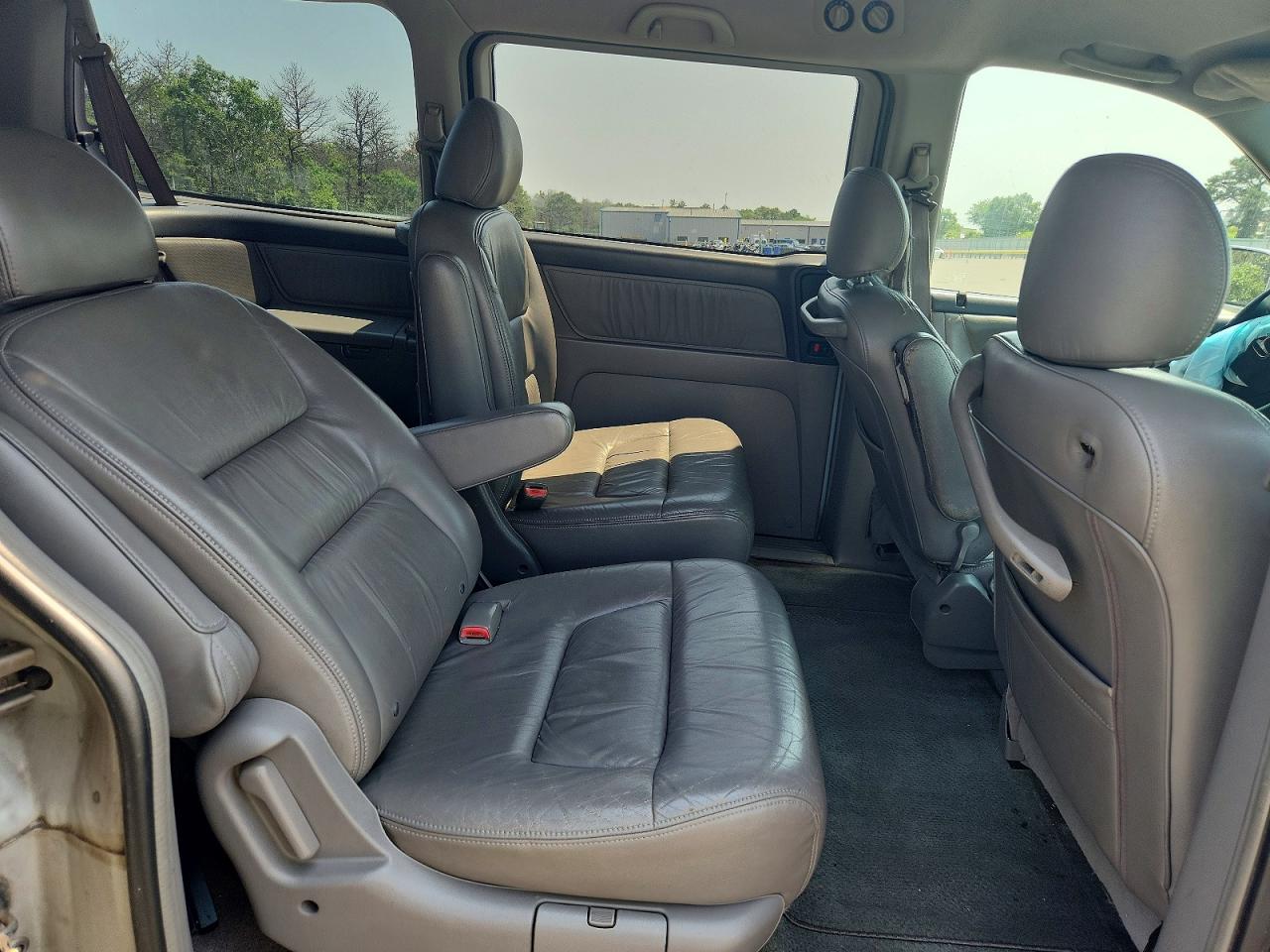 2002 Honda Odyssey Exl Gray vin: 5FNRL18012B048412