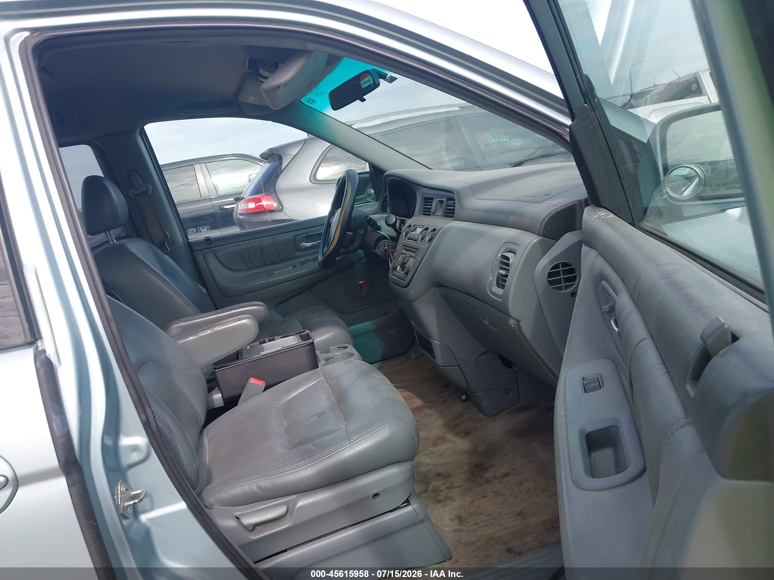 2004 Honda Odyssey Ex-l Серебряный vin: 5FNRL18014B109678