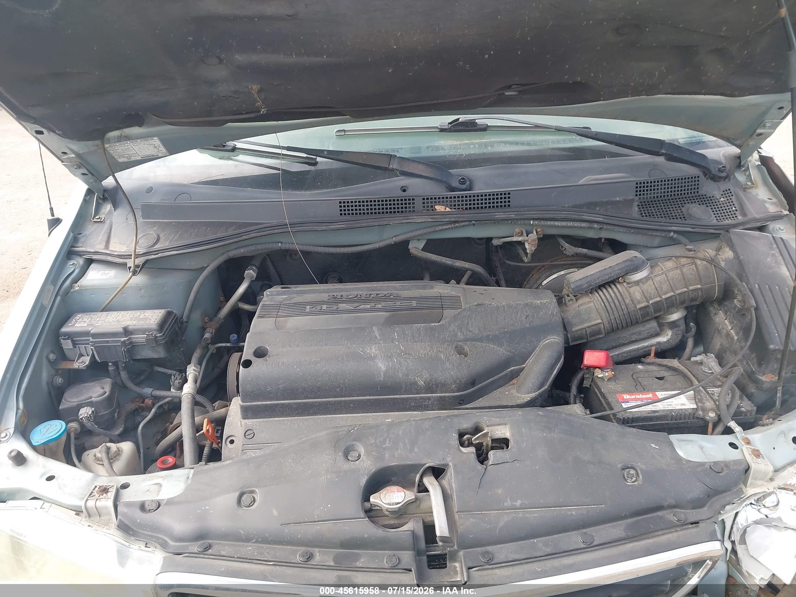 2004 Honda Odyssey Ex-l Серебряный vin: 5FNRL18014B109678