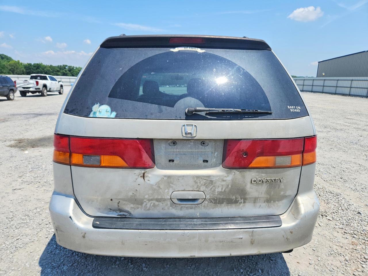 2002 Honda Odyssey Exl Серебряный vin: 5FNRL18022B052422