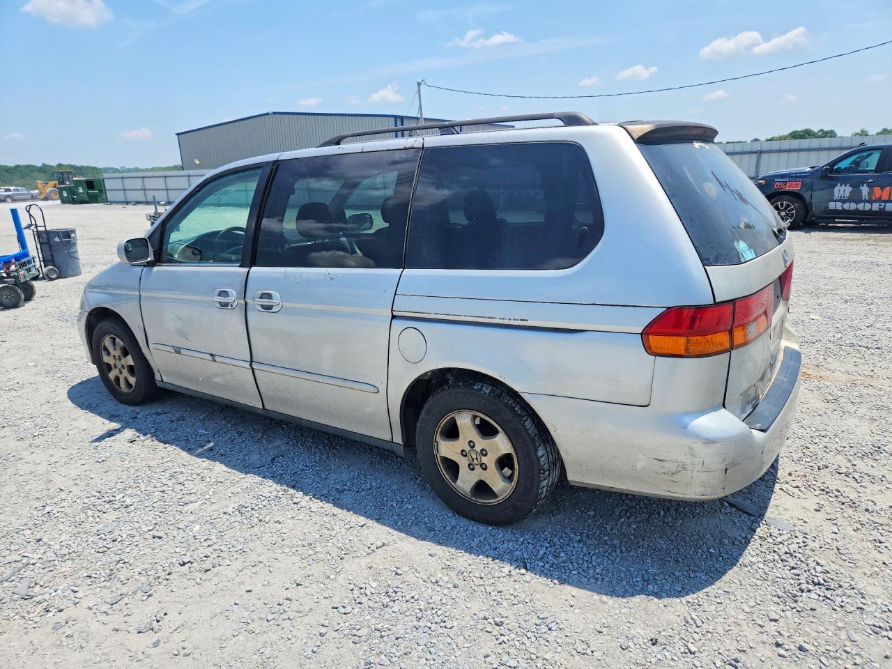 2002 Honda Odyssey Exl Серебряный vin: 5FNRL18022B052422