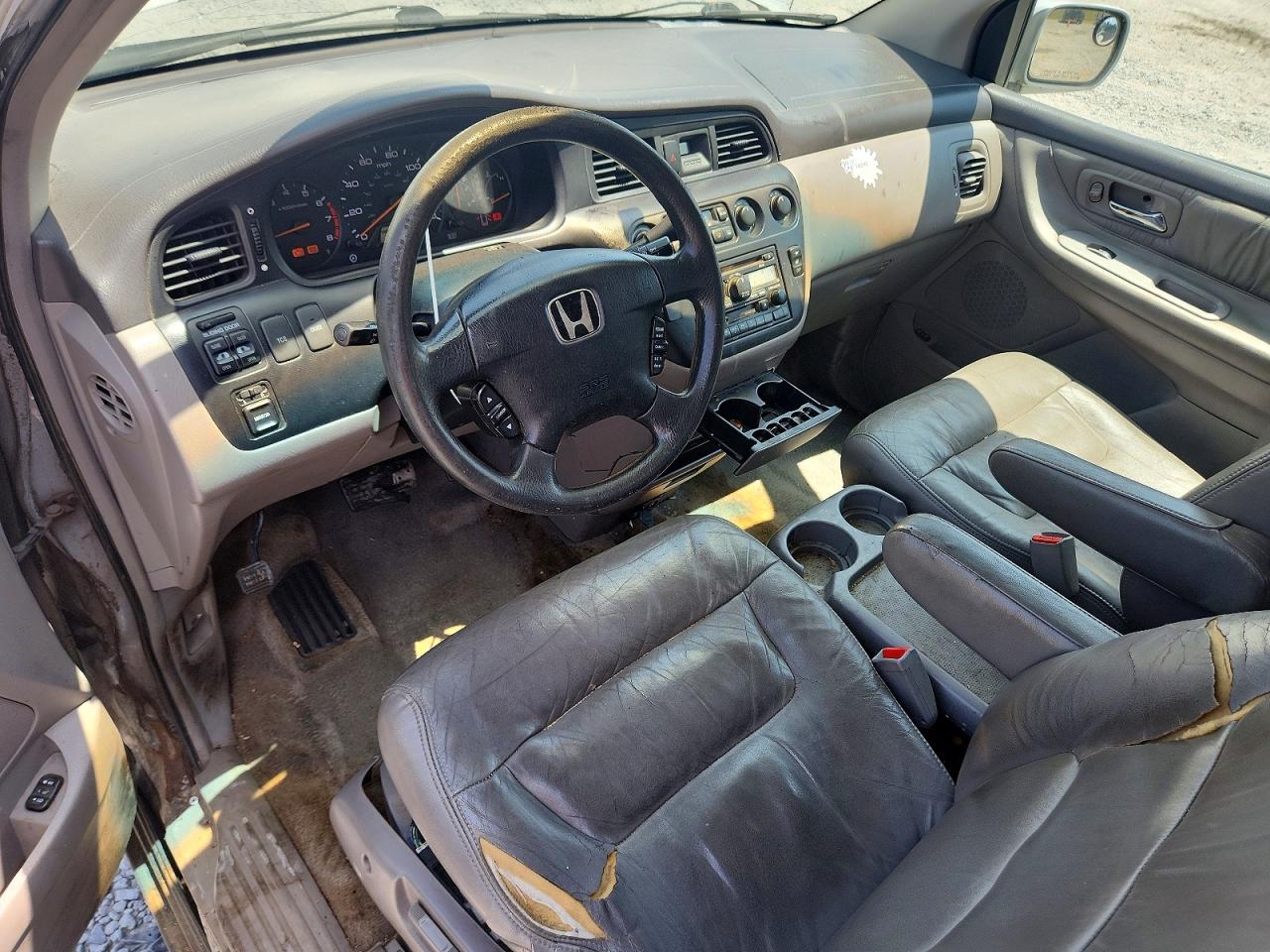 2002 Honda Odyssey Exl Серебряный vin: 5FNRL18022B052422
