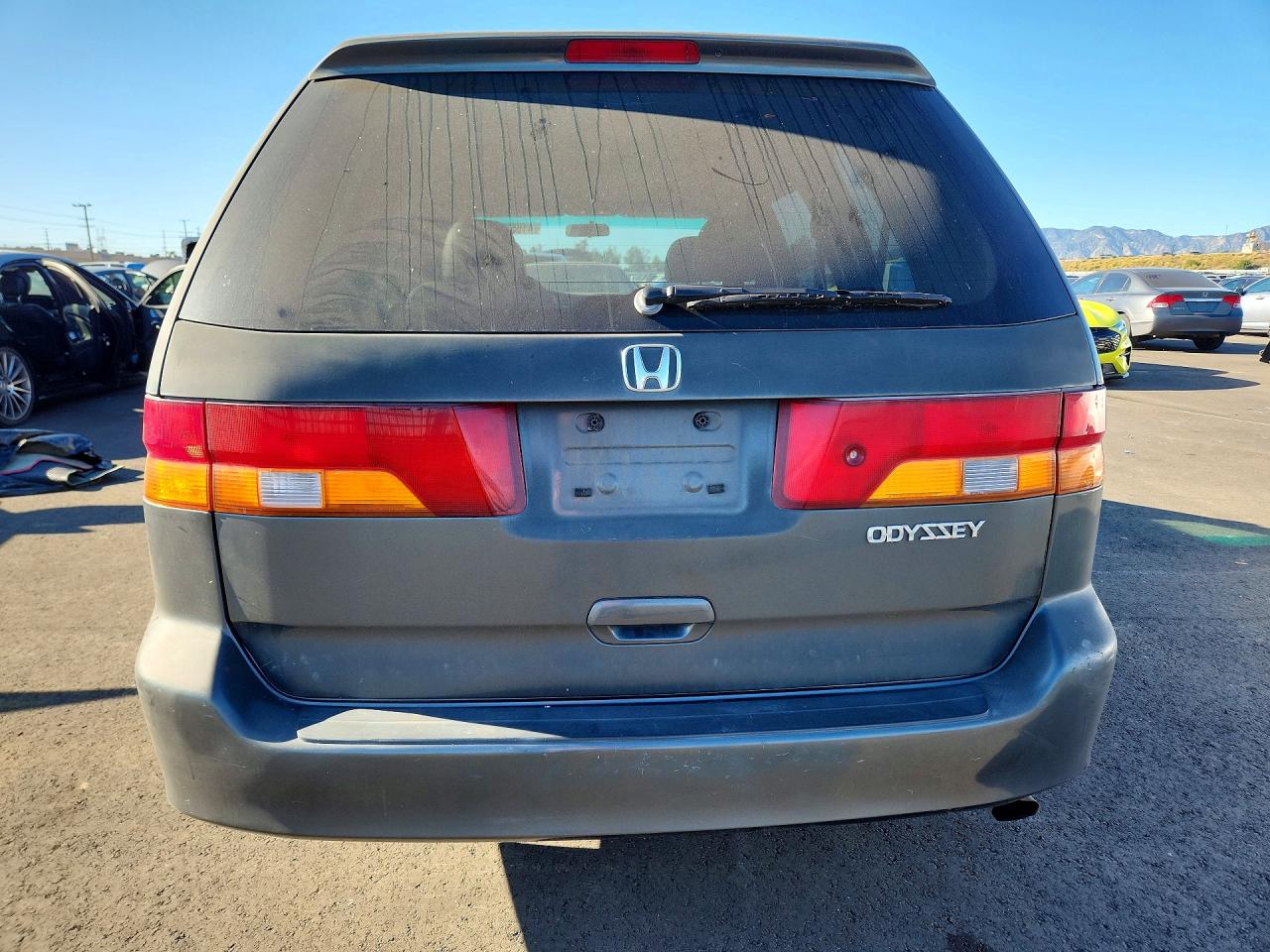 2004 Honda Odyssey Exl Gray vin: 5FNRL18024B029144