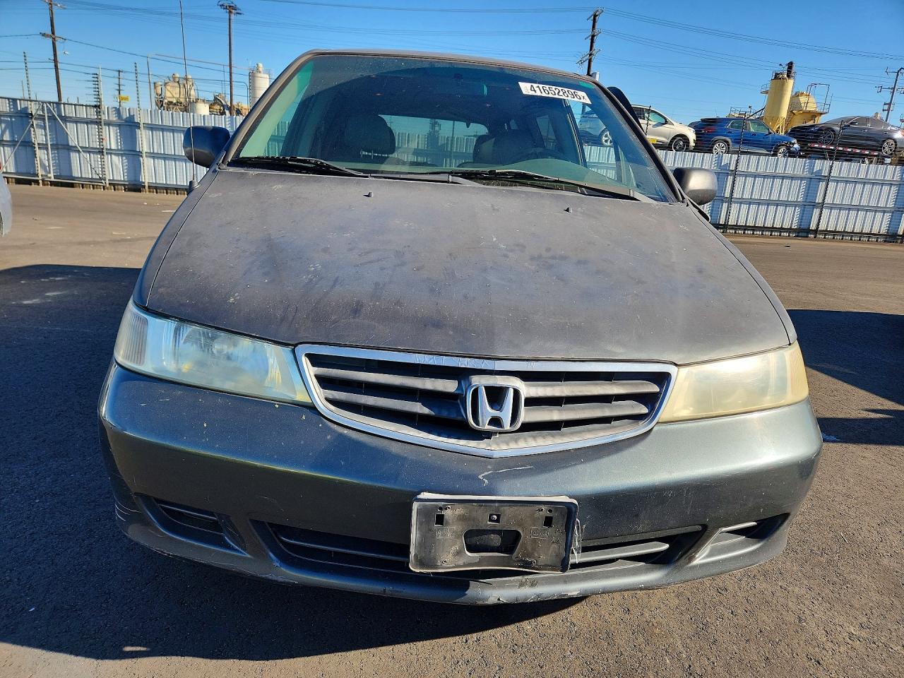 2004 Honda Odyssey Exl Gray vin: 5FNRL18024B029144