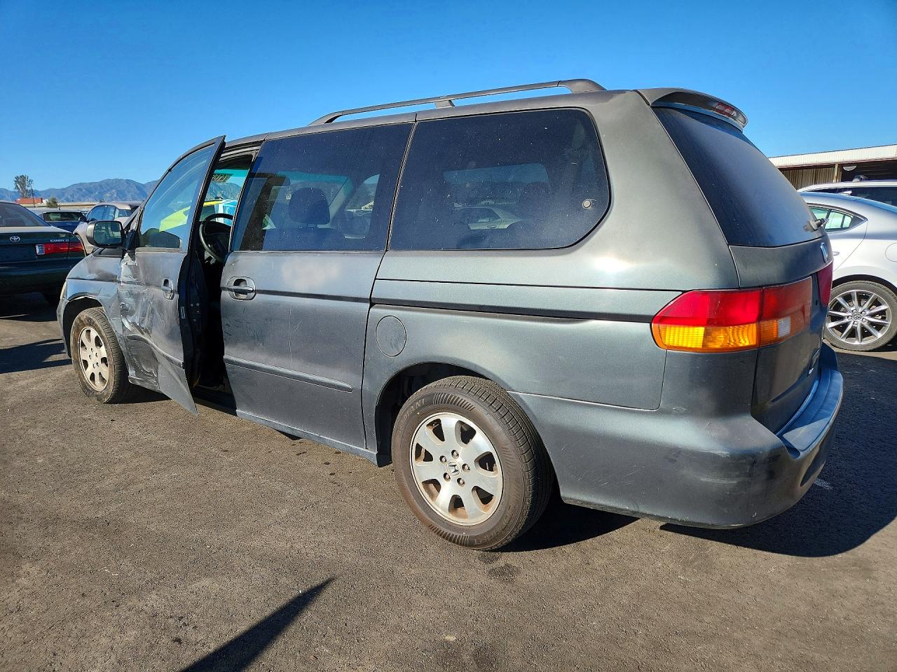 2004 Honda Odyssey Exl Gray vin: 5FNRL18024B029144