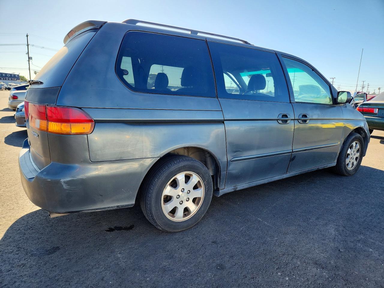 2004 Honda Odyssey Exl Gray vin: 5FNRL18024B029144