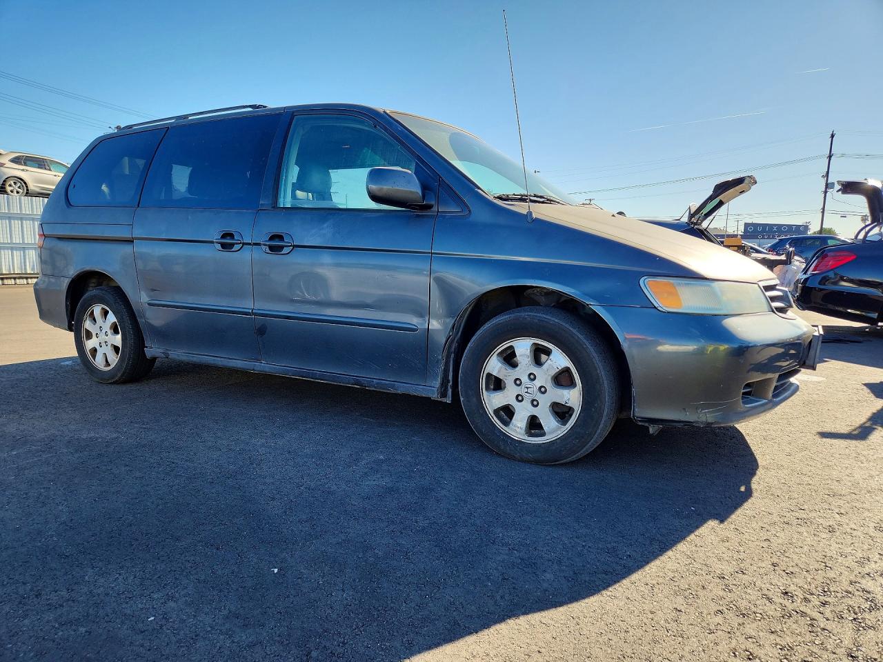2004 Honda Odyssey Exl Gray vin: 5FNRL18024B029144