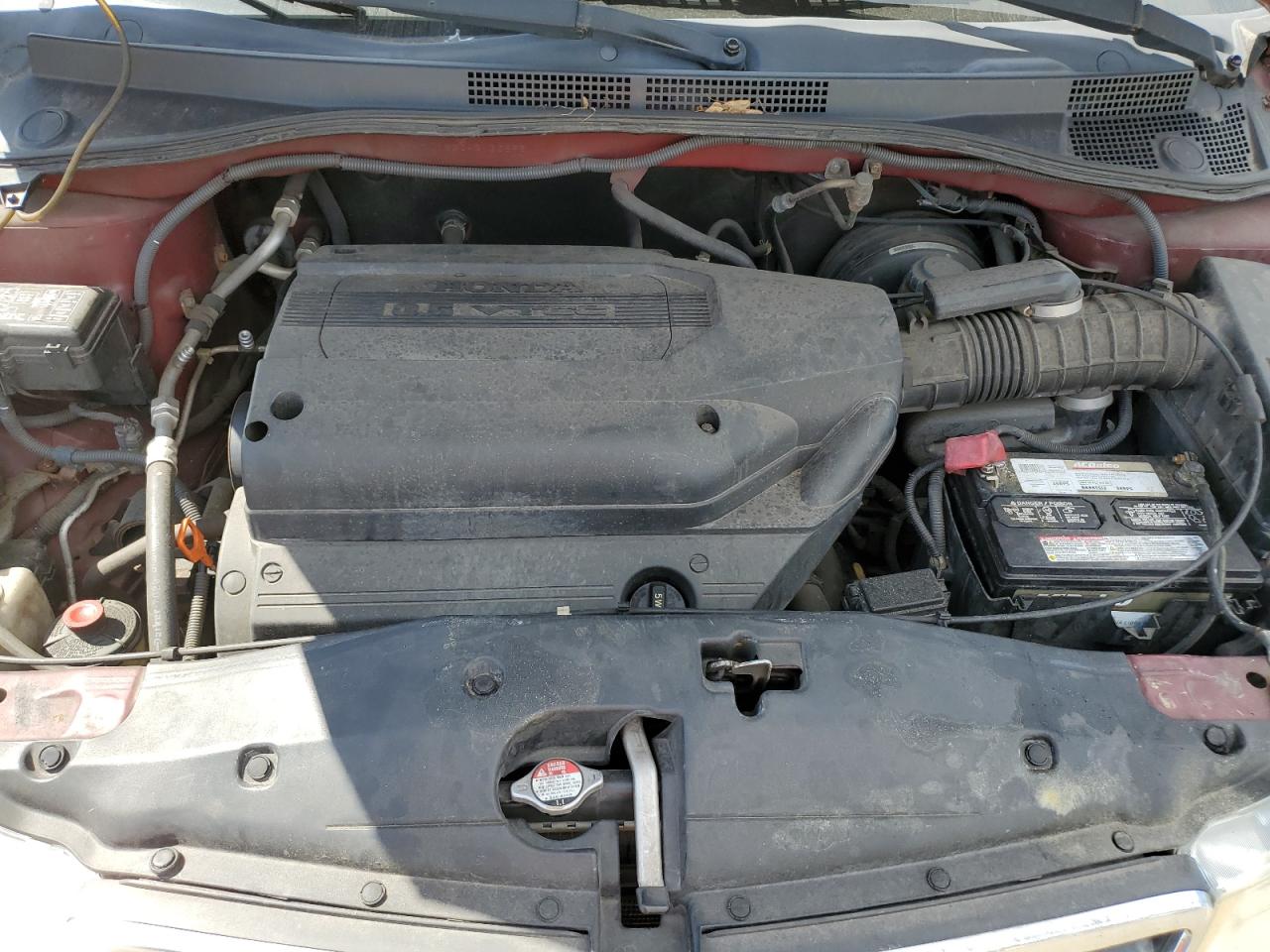 2004 Honda Odyssey Exl Red vin: 5FNRL18024B130393