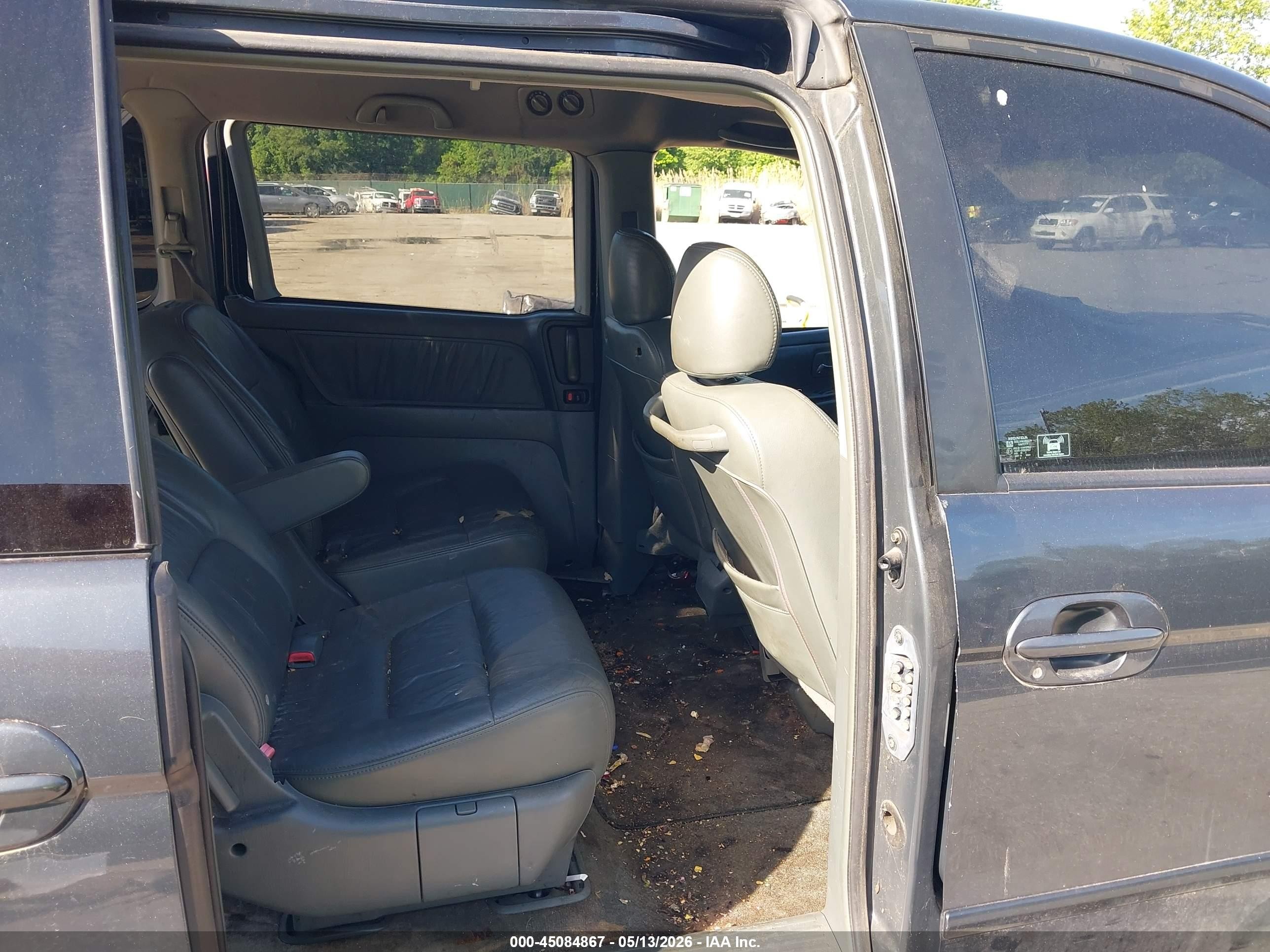 2003 Honda Odyssey Ex-l Gray vin: 5FNRL18033B156693