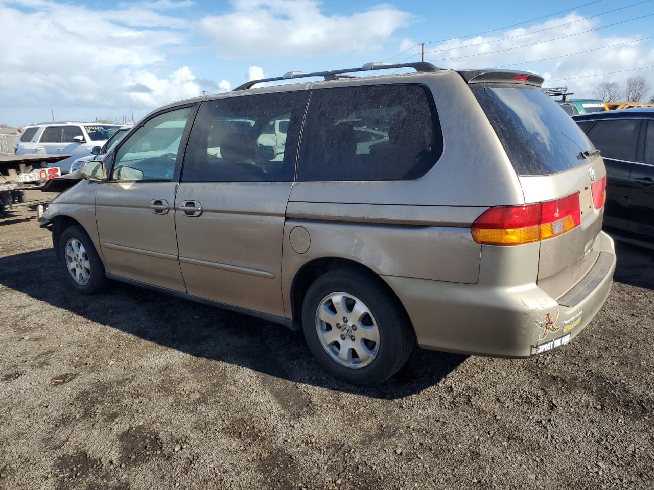 2003 Honda Odessey Gold vin: 5FNRL18043B124450