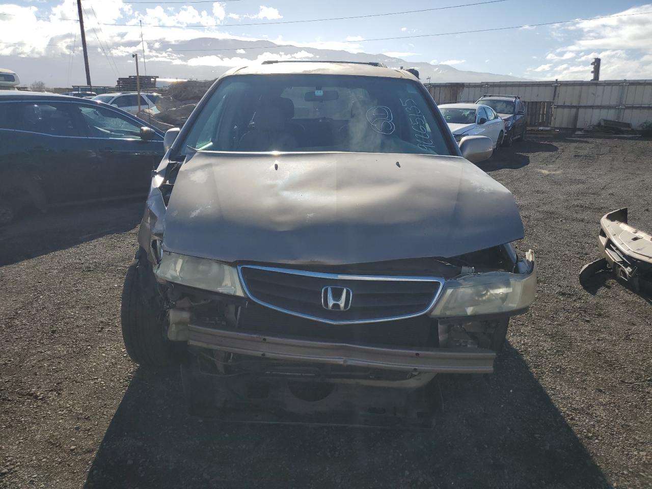 2003 Honda Odessey Gold vin: 5FNRL18043B124450