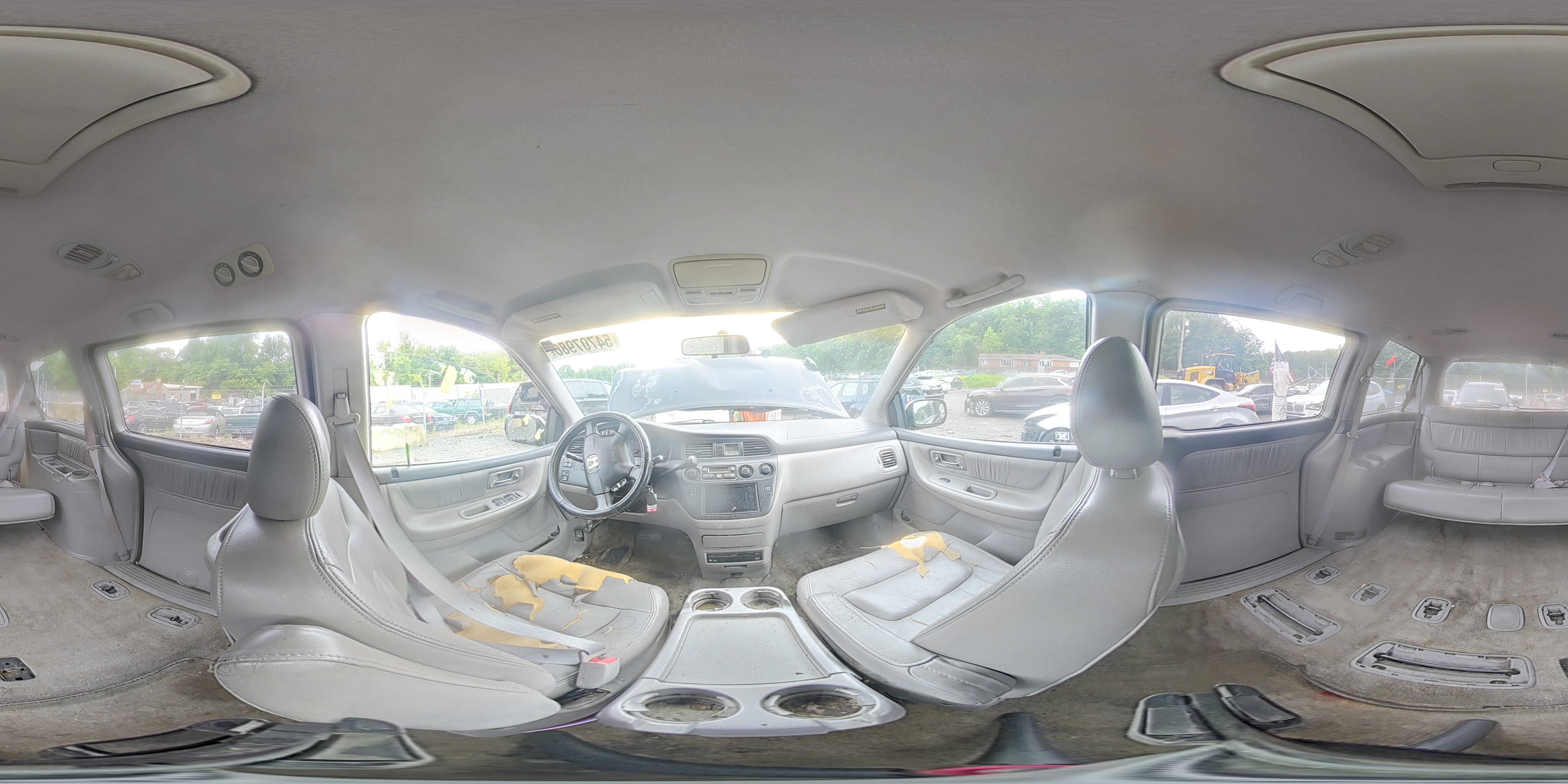 2003 Honda Odyssey Exl Black vin: 5FNRL18043B155097