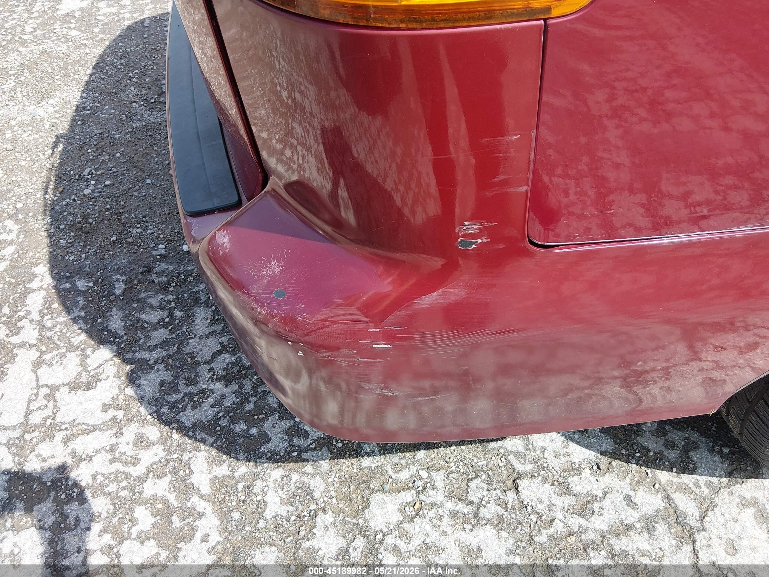 2004 Honda Odyssey Ex-l Burgundy vin: 5FNRL18054B005548