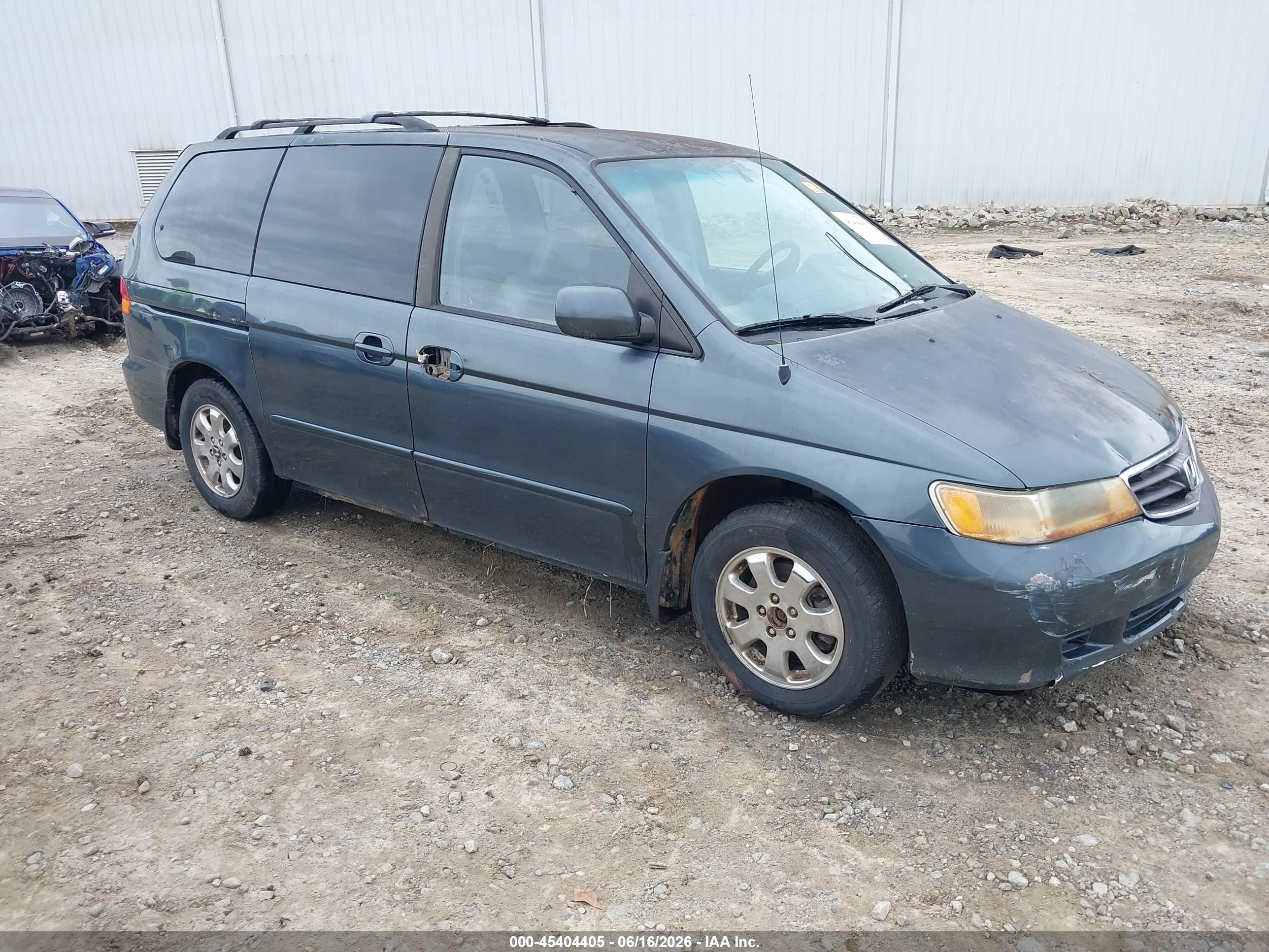 2003 Honda Odyssey Ex-l Green vin: 5FNRL18073B073333
