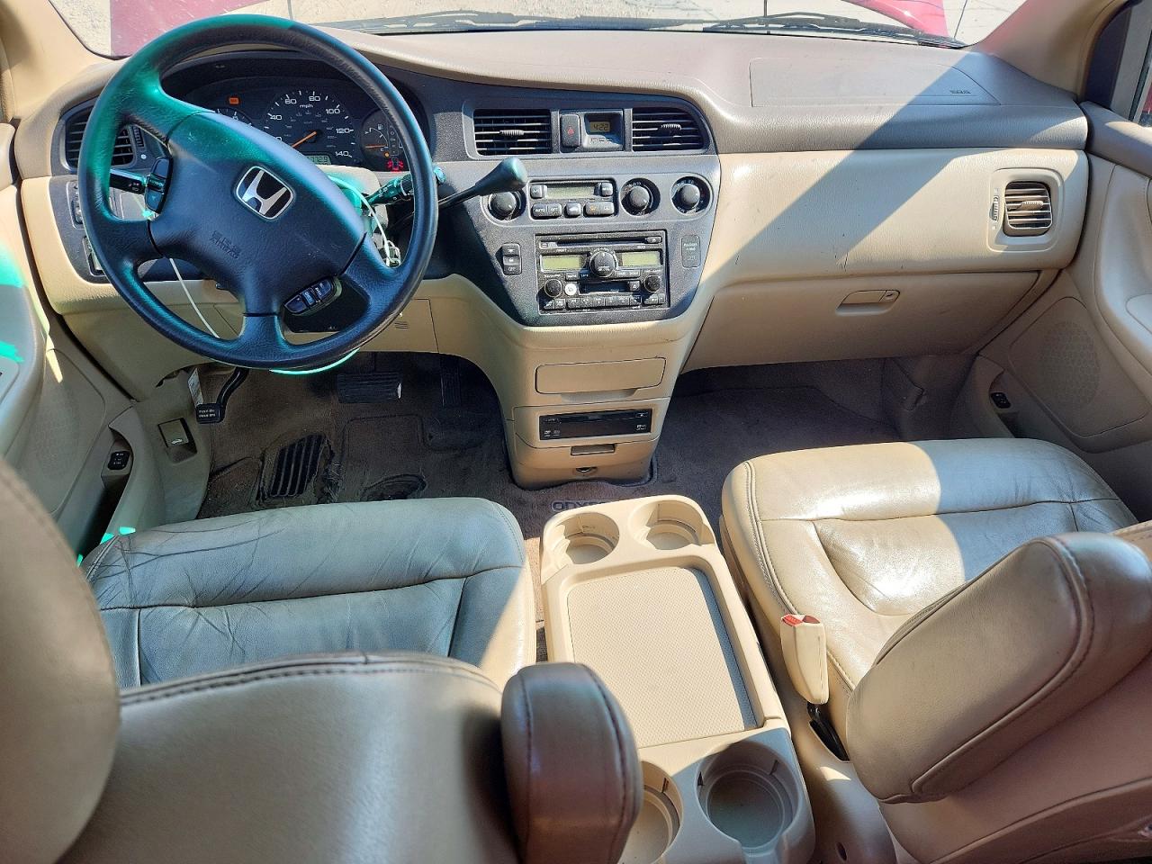 2004 Honda Odyssey Exl Red vin: 5FNRL18074B029897