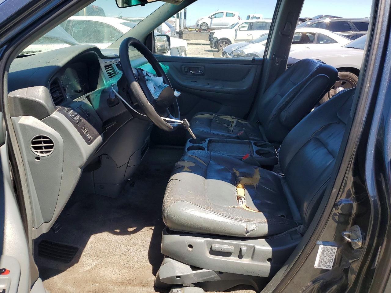 2004 Honda Odyssey Exl Gray vin: 5FNRL18074B033626
