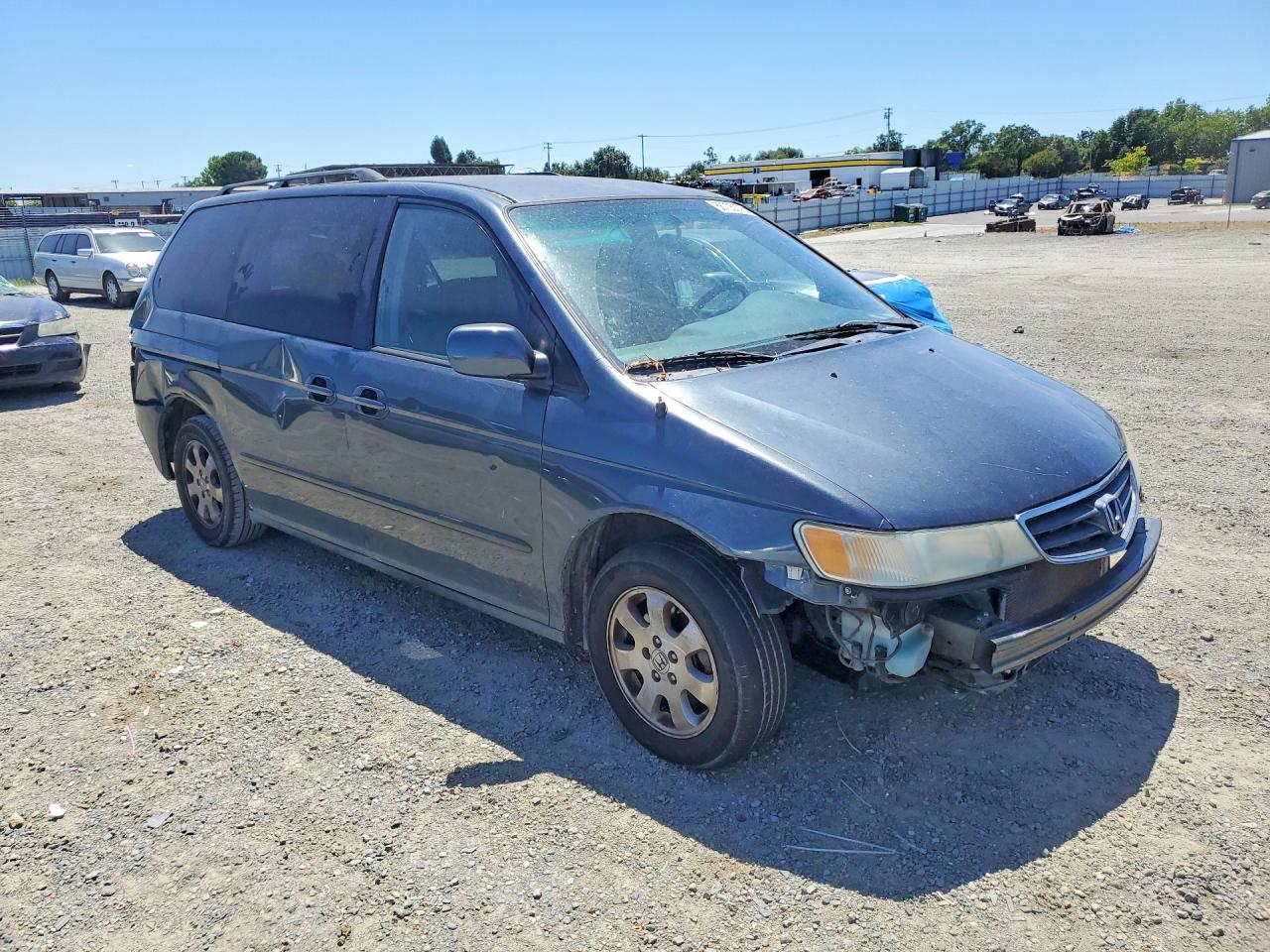 2004 Honda Odyssey Exl Gray vin: 5FNRL18074B033626
