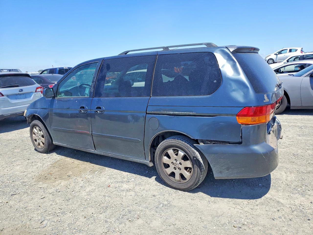 2004 Honda Odyssey Exl Gray vin: 5FNRL18074B033626