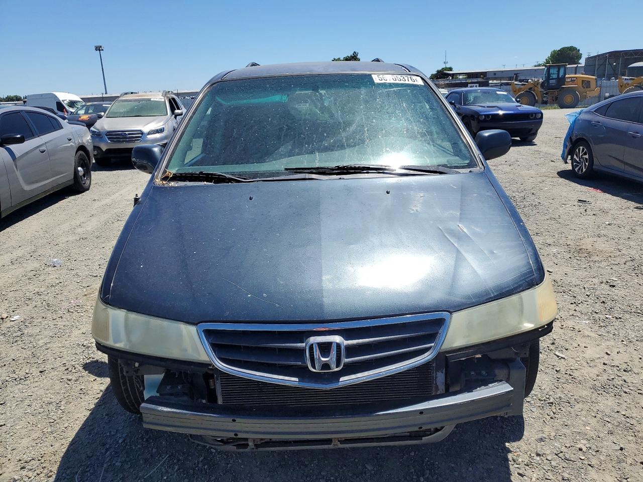 2004 Honda Odyssey Exl Gray vin: 5FNRL18074B033626