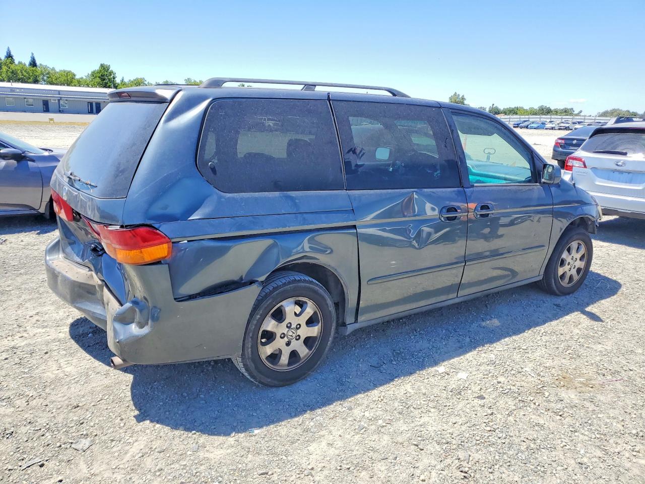 2004 Honda Odyssey Exl Gray vin: 5FNRL18074B033626