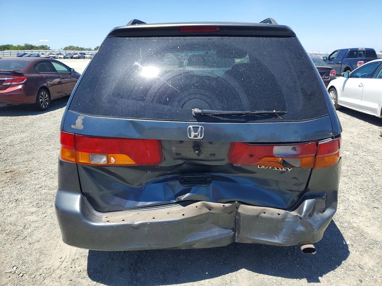 2004 Honda Odyssey Exl Gray vin: 5FNRL18074B033626