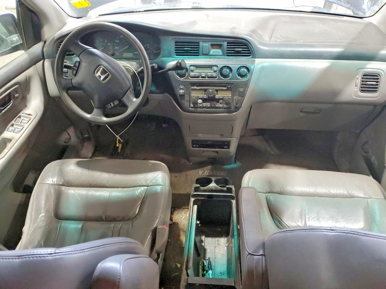 2003 Honda Odyssey Exl Blue vin: 5FNRL18083B028935