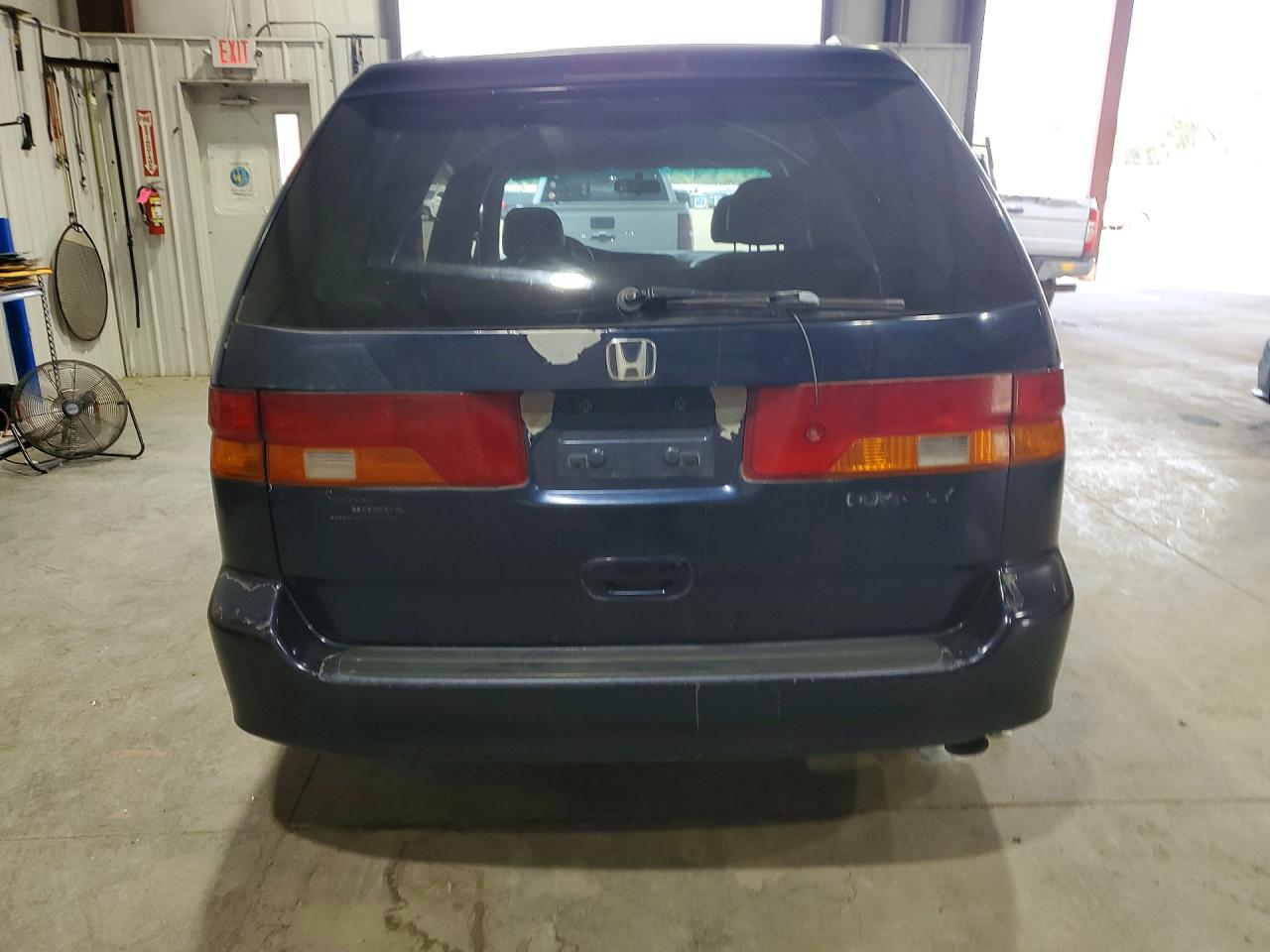 2003 Honda Odyssey Exl Blue vin: 5FNRL18083B028935