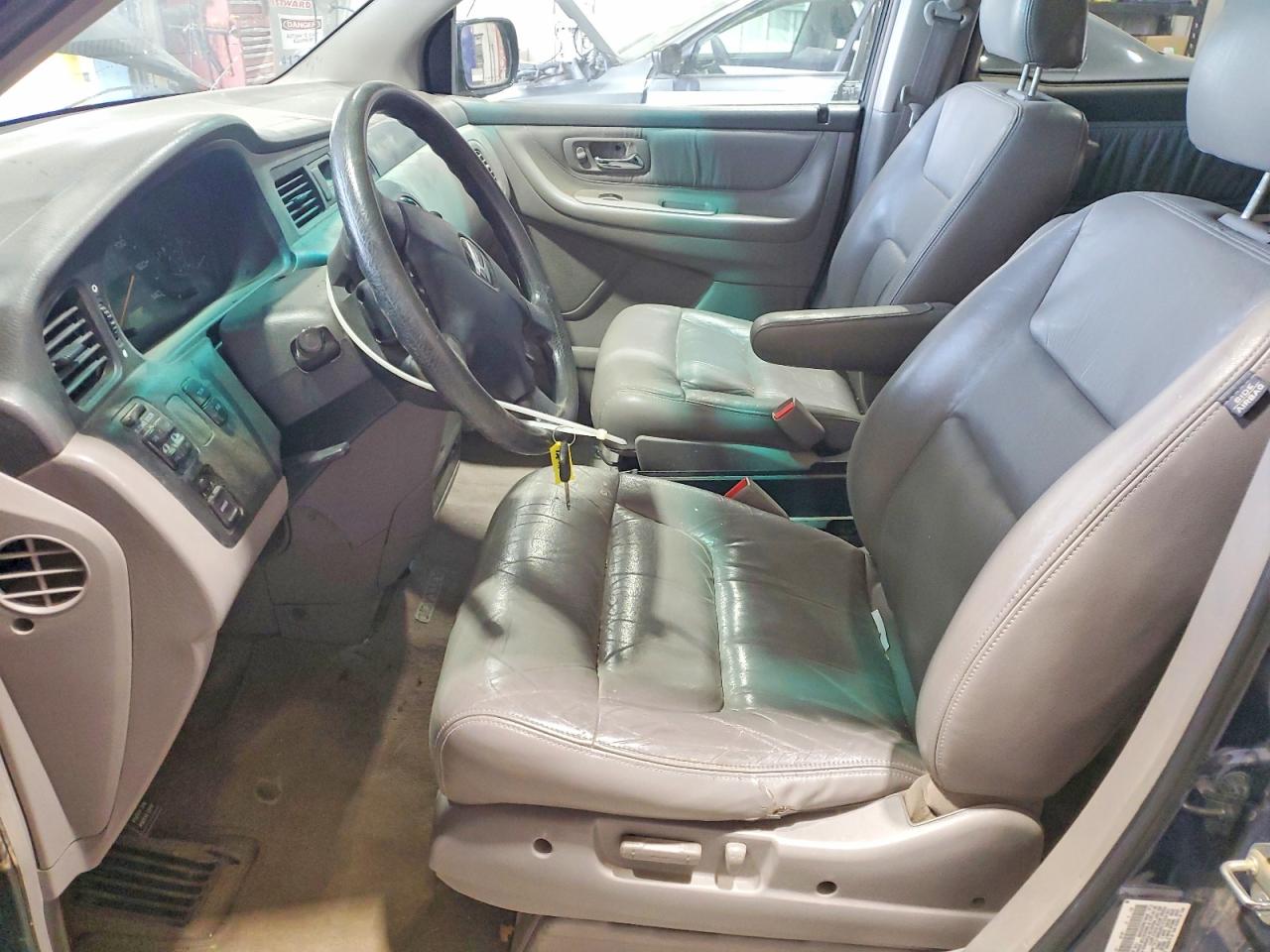 2003 Honda Odyssey Exl Blue vin: 5FNRL18083B028935