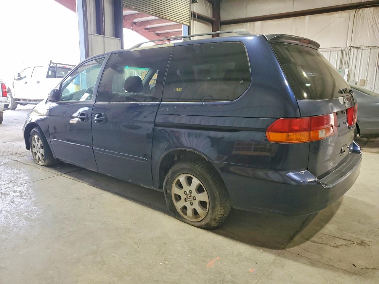 2003 Honda Odyssey Exl Blue vin: 5FNRL18083B028935