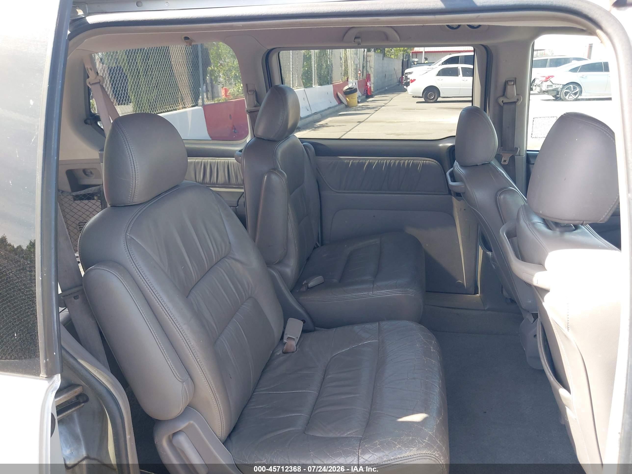 2003 Honda Odyssey Ex-l Silver vin: 5FNRL18083B092392