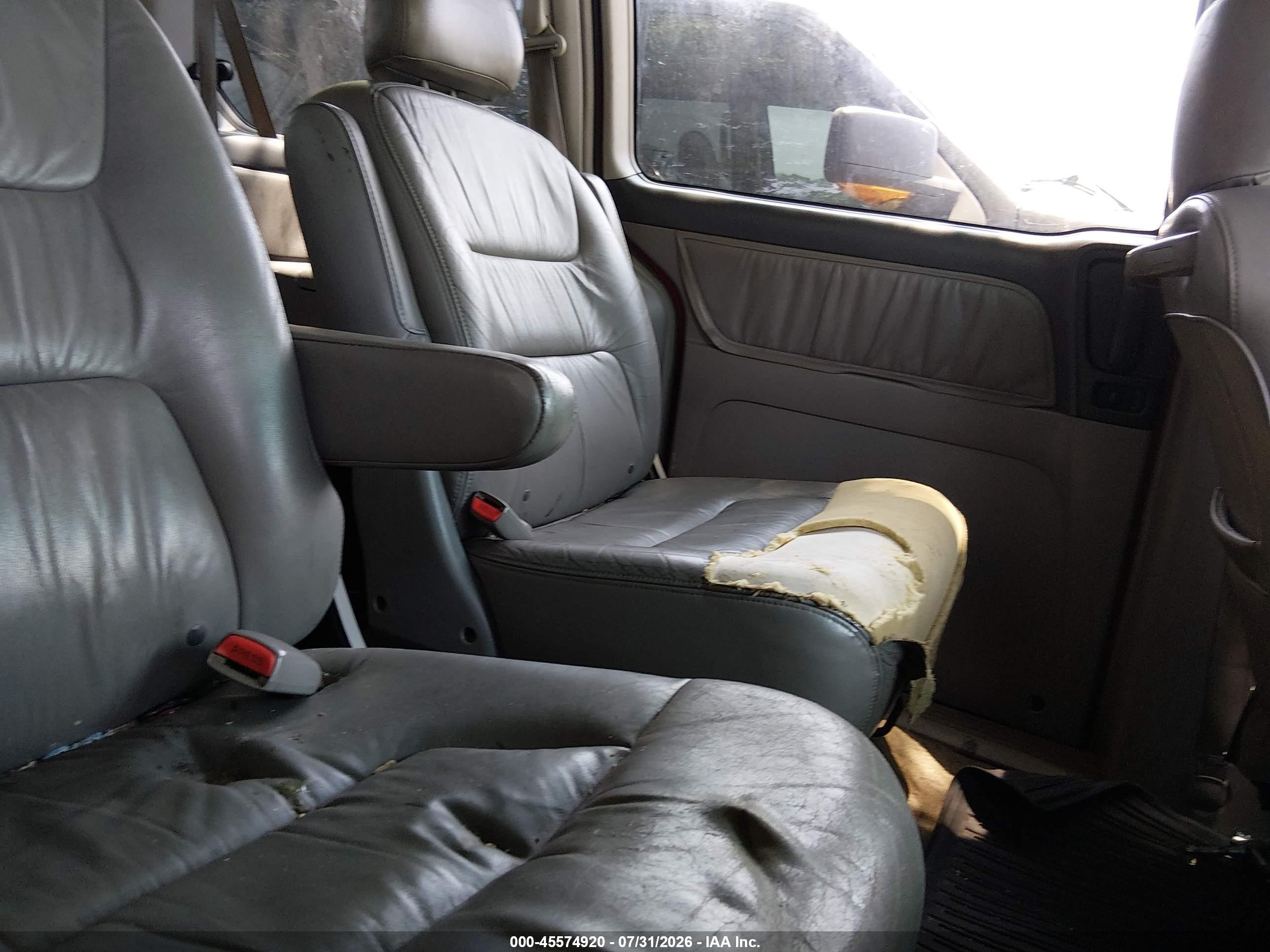 2003 Honda Odyssey Ex-l Красный vin: 5FNRL18083B119316