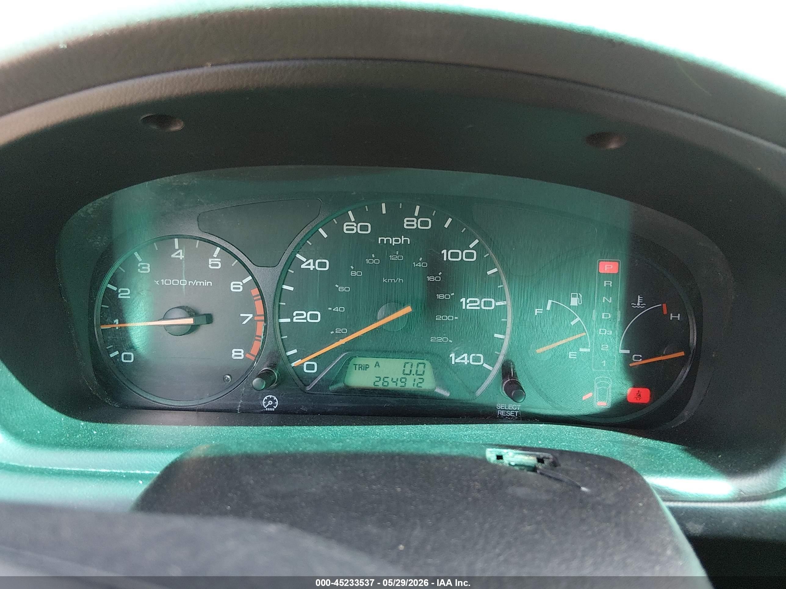 2004 Honda Odyssey Ex-l Dark Blue vin: 5FNRL18084B128860