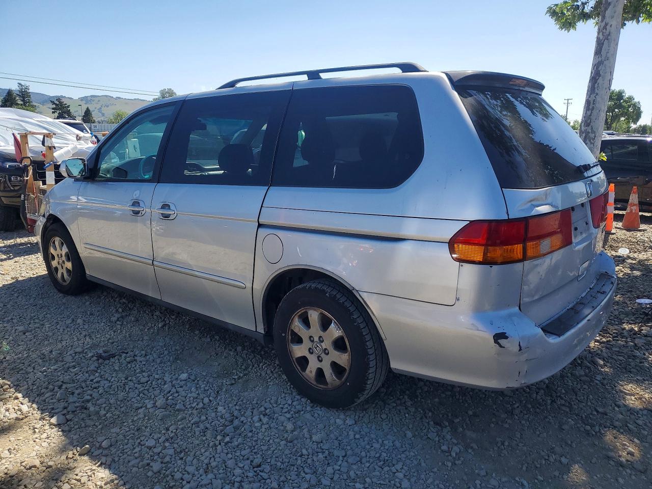 2004 Honda Odyssey Exl Silver vin: 5FNRL18084B131290