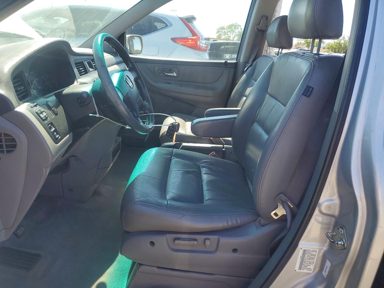 2004 Honda Odyssey Exl Silver vin: 5FNRL18084B131290