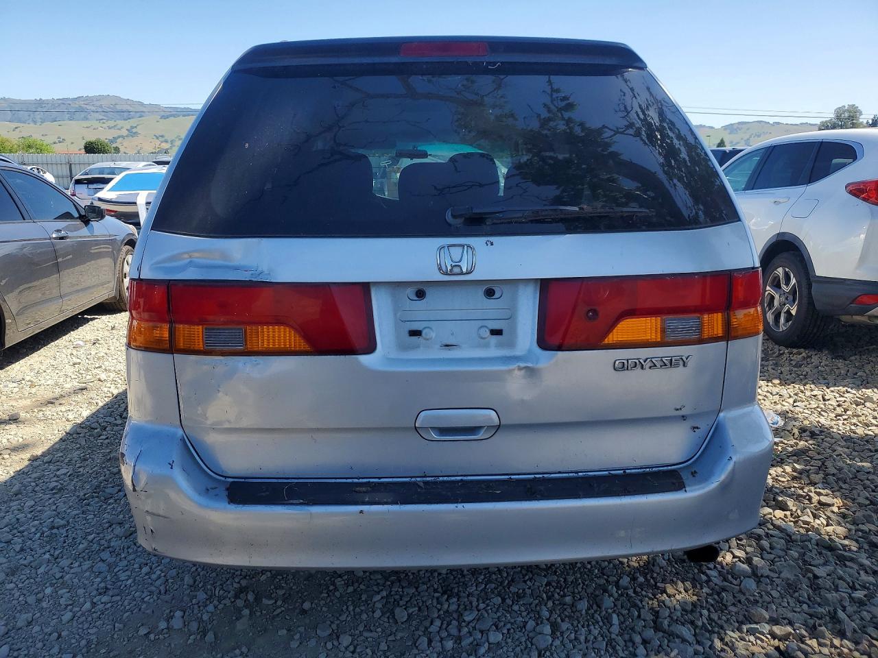 2004 Honda Odyssey Exl Silver vin: 5FNRL18084B131290