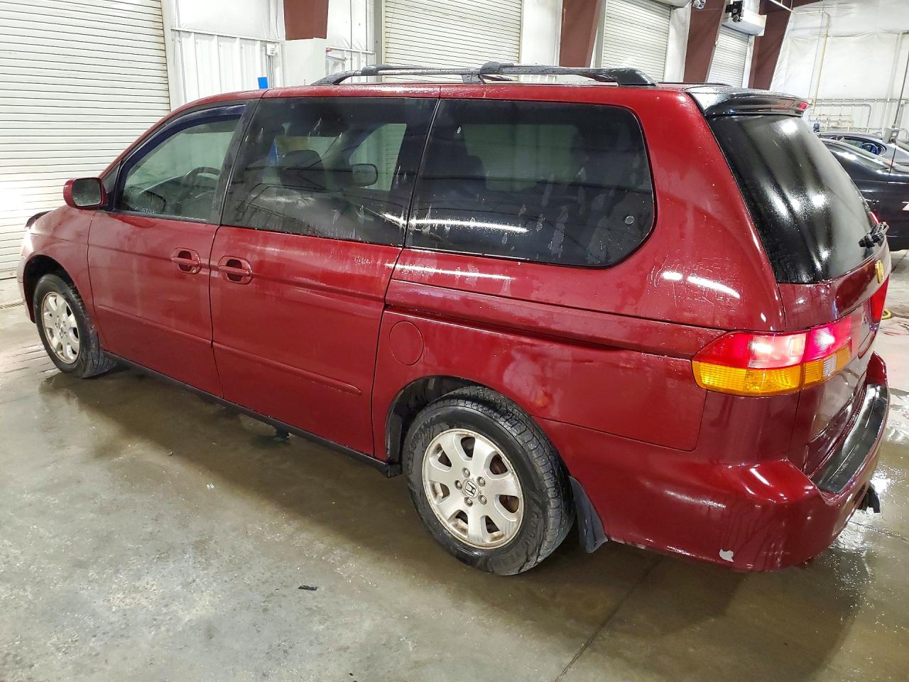 2002 Honda Odyssey Exl Red vin: 5FNRL18092B044348
