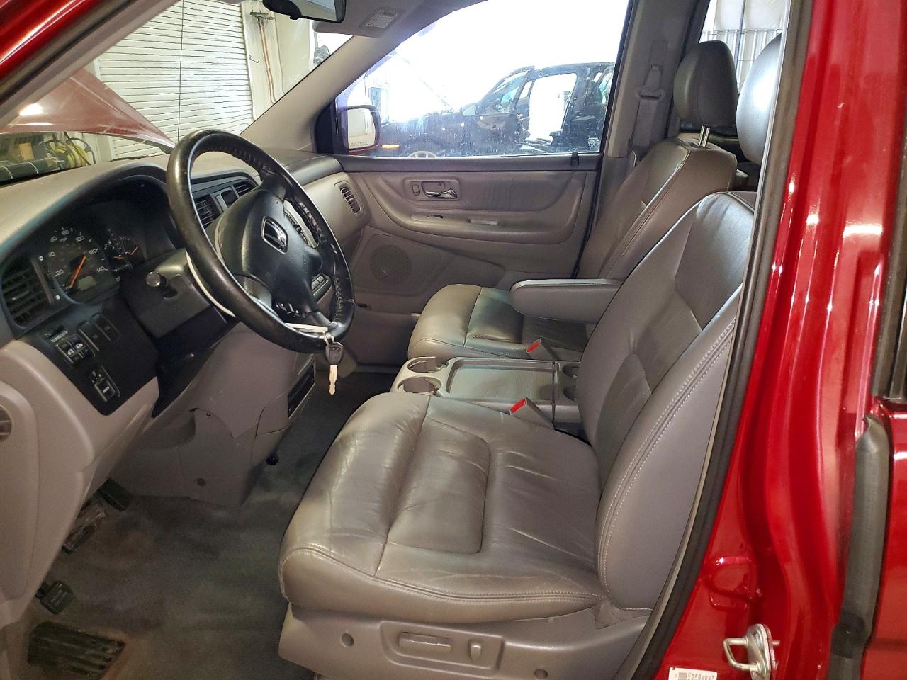 2002 Honda Odyssey Exl Red vin: 5FNRL18092B044348