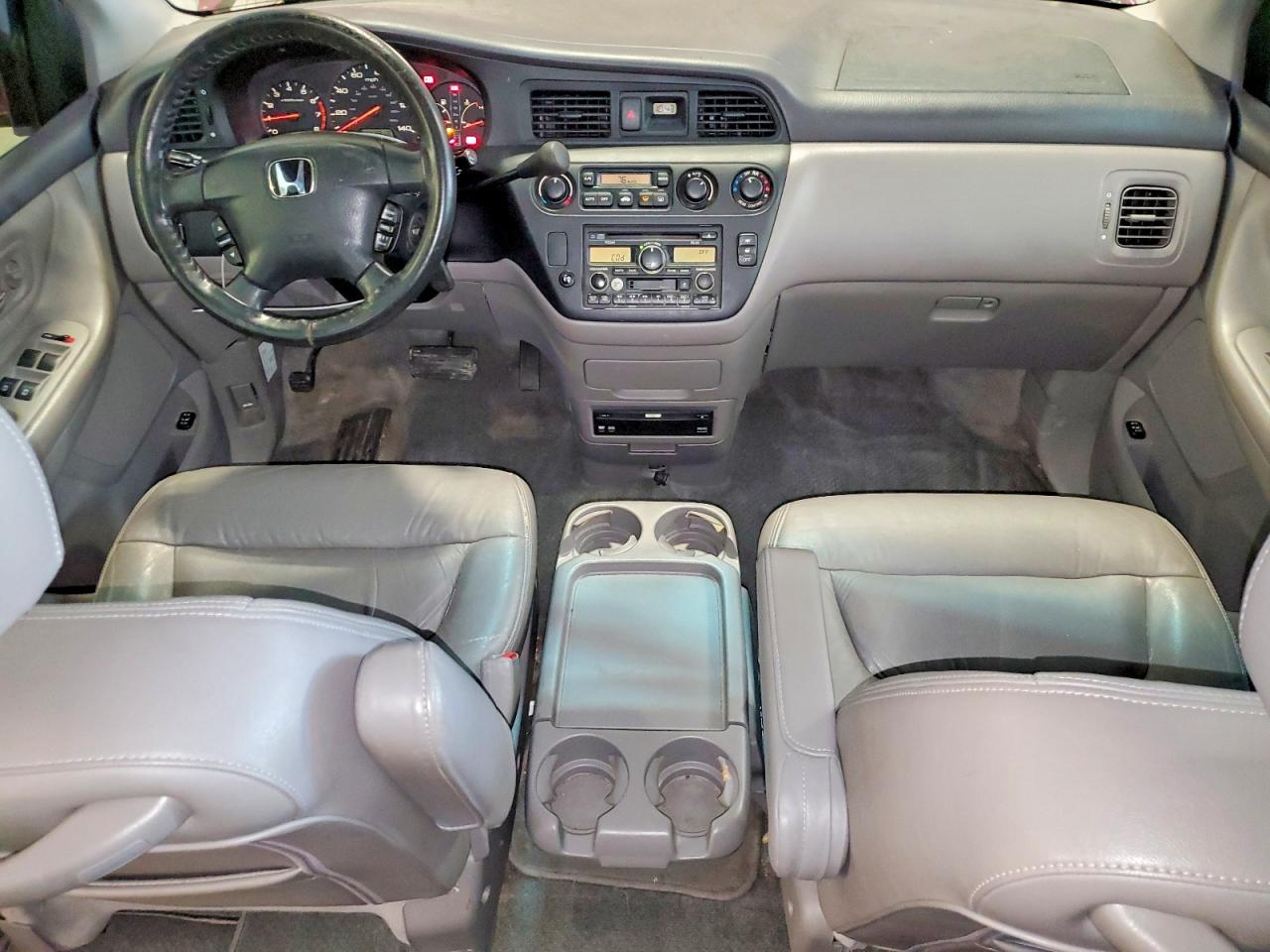 2002 Honda Odyssey Exl Red vin: 5FNRL18092B044348