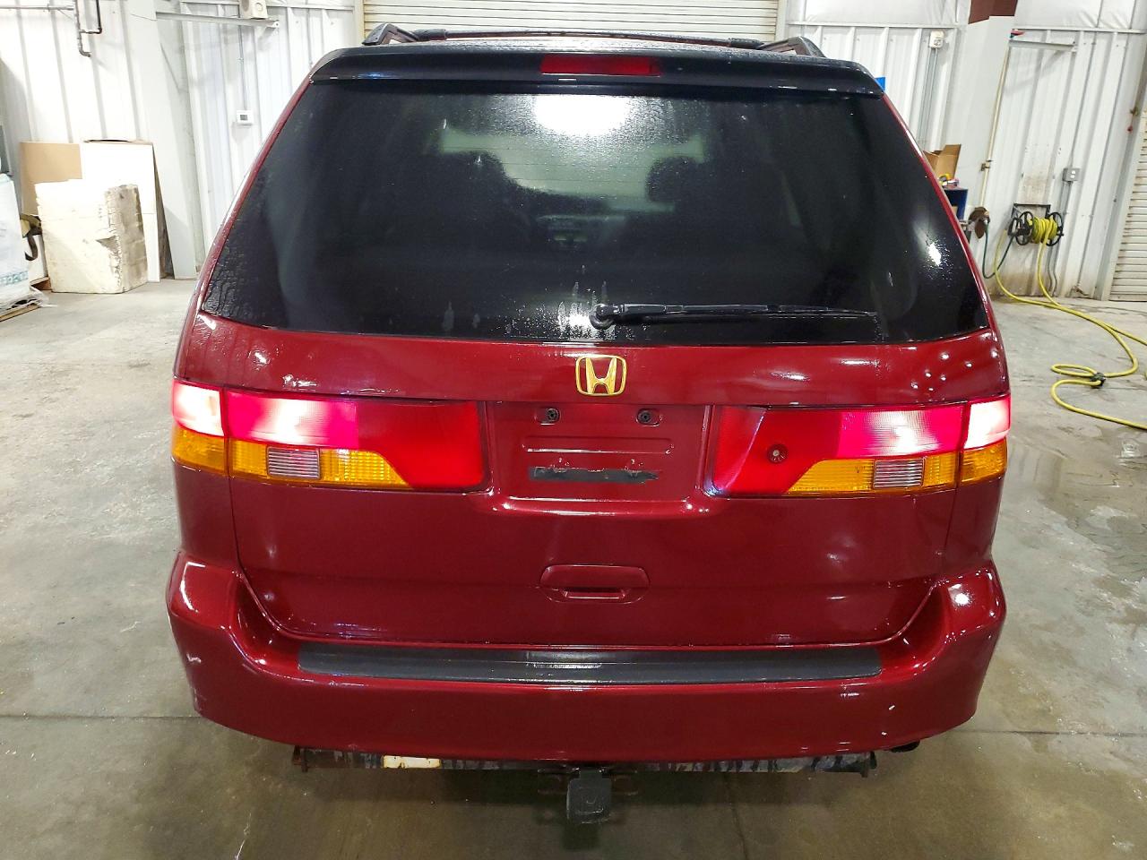 2002 Honda Odyssey Exl Red vin: 5FNRL18092B044348