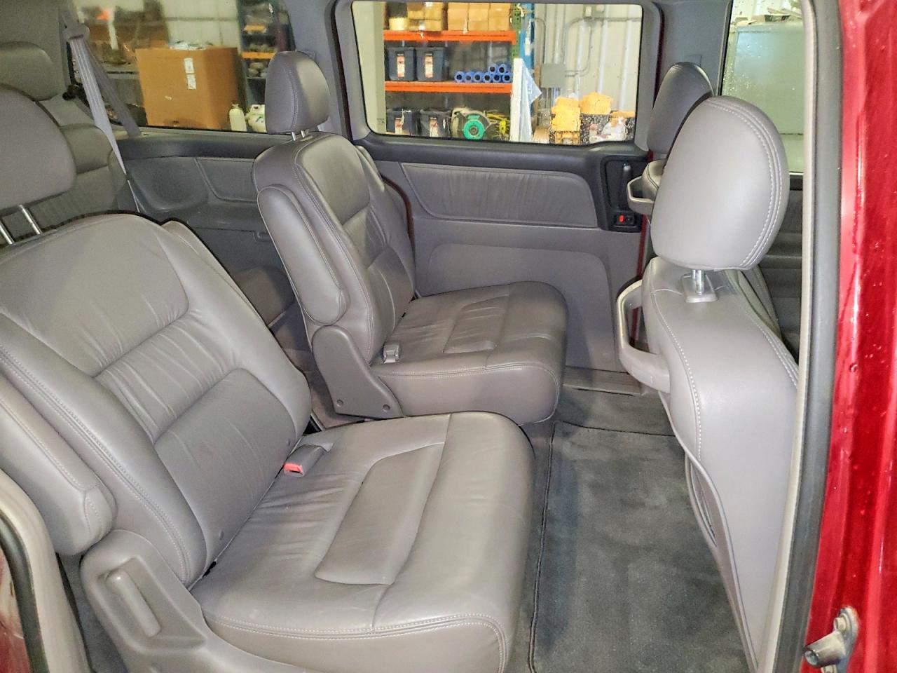 2002 Honda Odyssey Exl Red vin: 5FNRL18092B044348