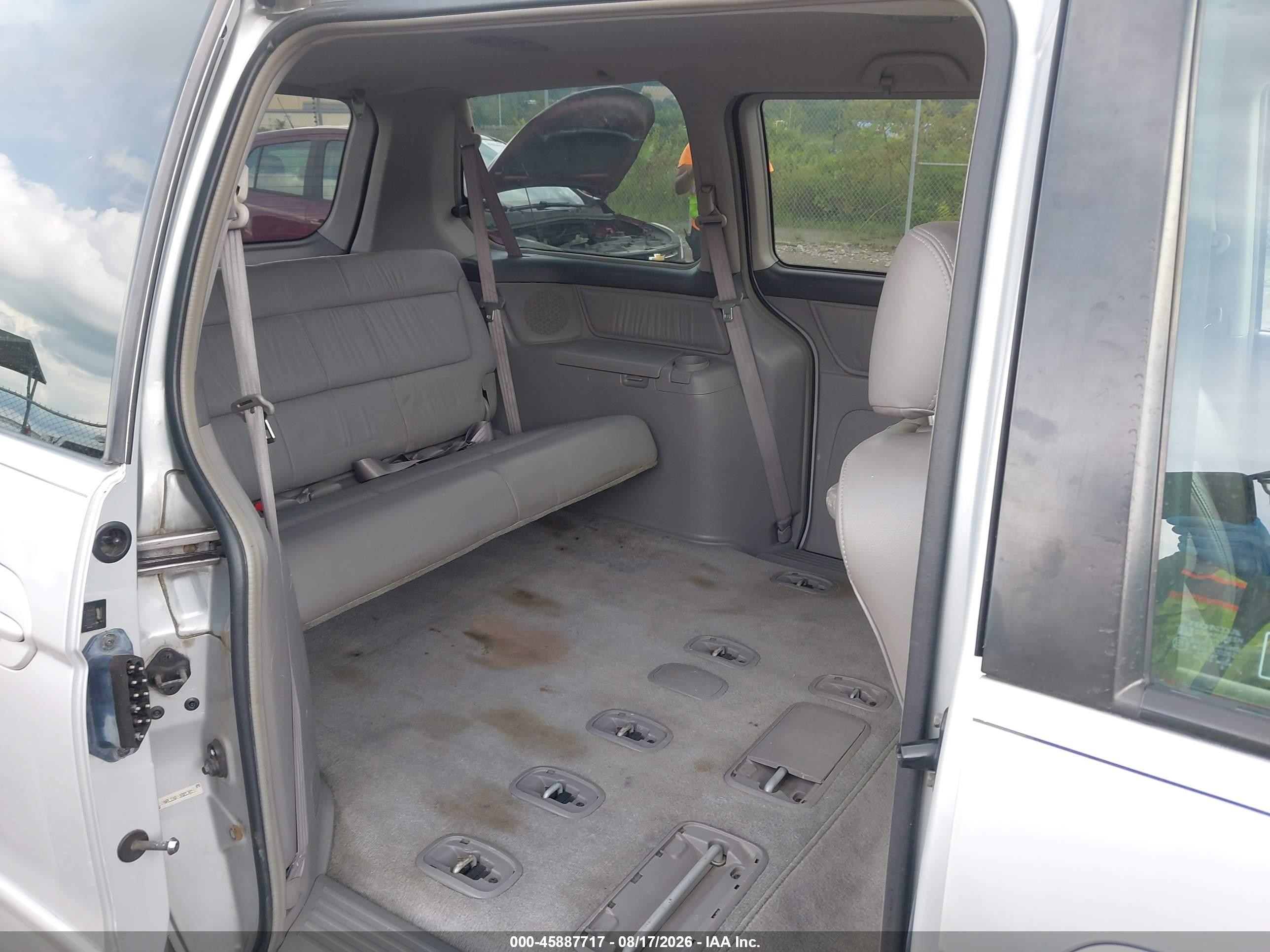 2003 Honda Odyssey Ex-l Silver vin: 5FNRL18093B017815