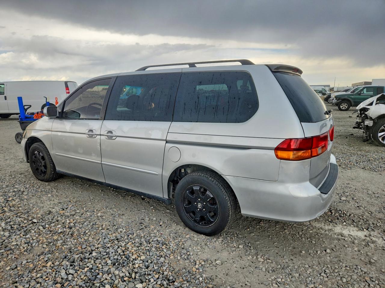 2003 Honda Odyssey Exl Silver vin: 5FNRL18093B050913