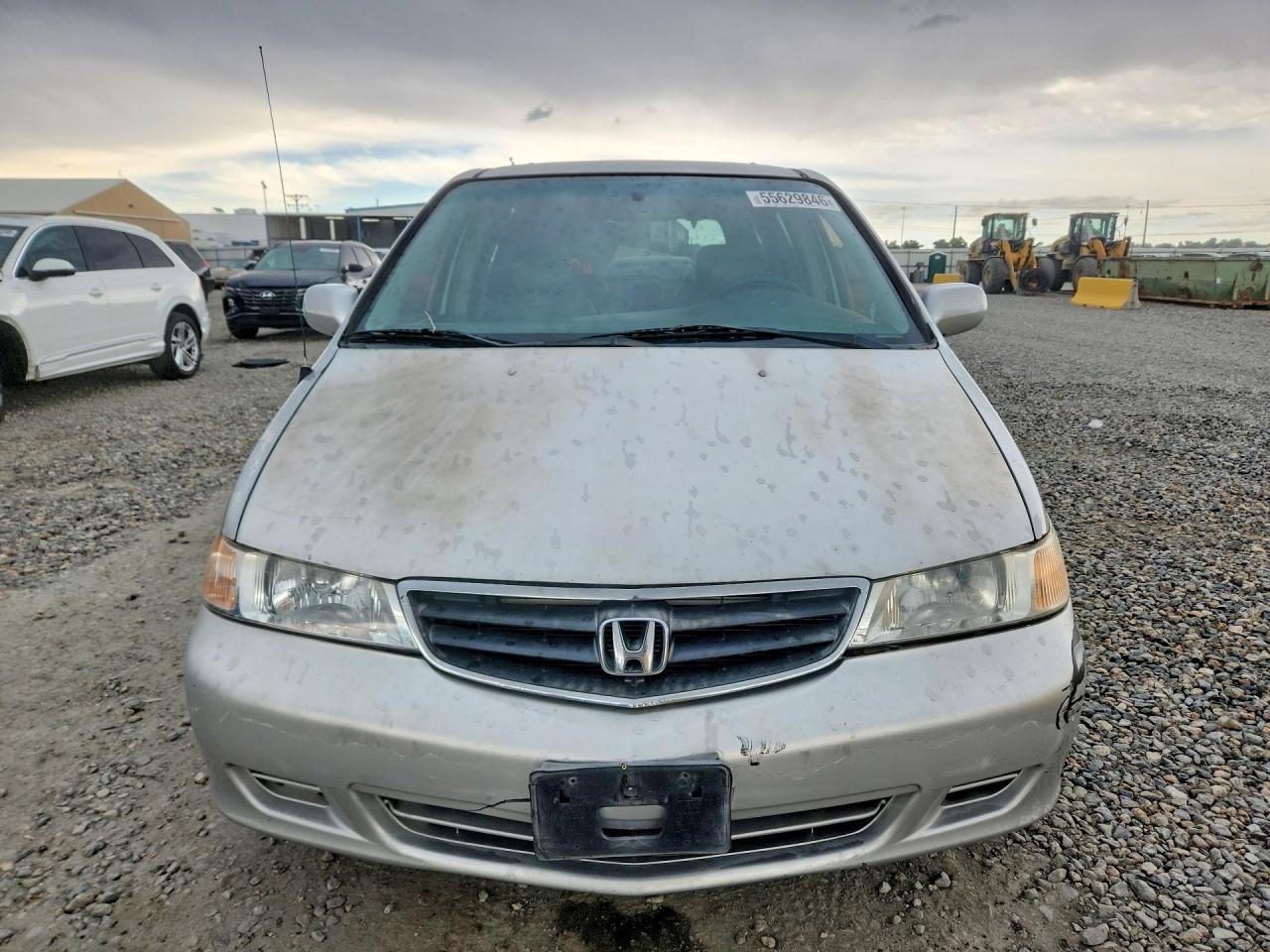 2003 Honda Odyssey Exl Silver vin: 5FNRL18093B050913