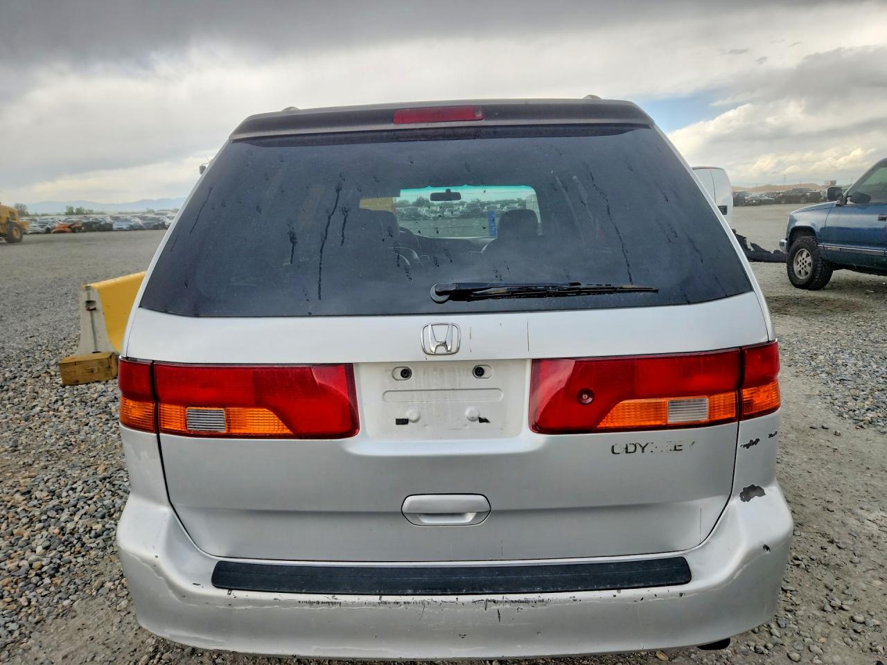 2003 Honda Odyssey Exl Silver vin: 5FNRL18093B050913