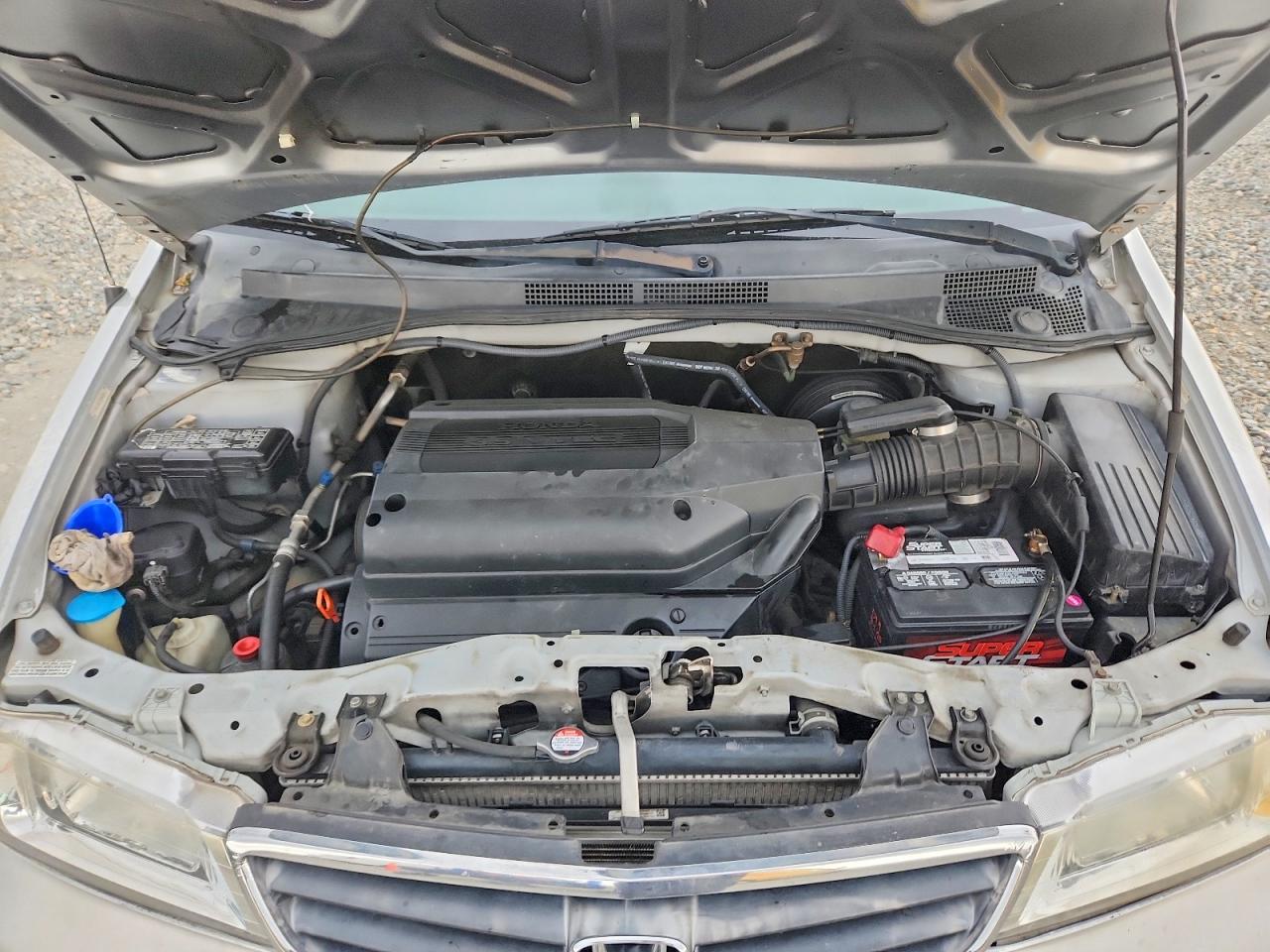 2003 Honda Odyssey Exl Silver vin: 5FNRL18093B050913