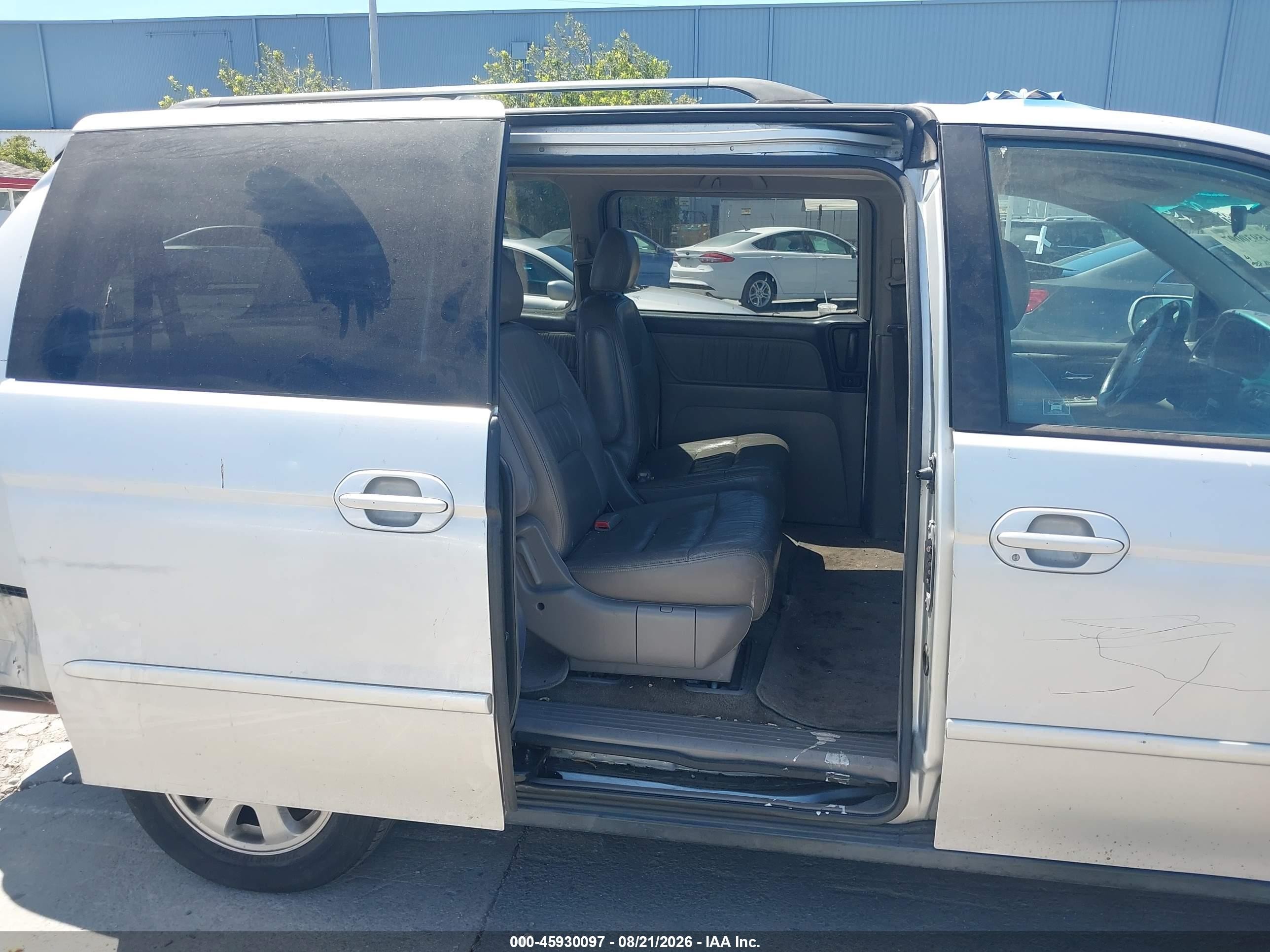 2004 Honda Odyssey Ex-l Gray vin: 5FNRL18094B014690