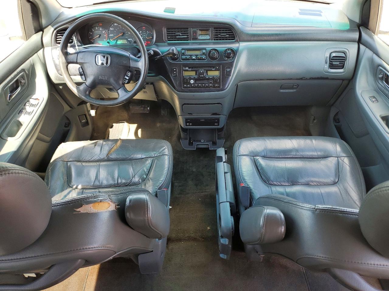 2004 Honda Odyssey Exl White vin: 5FNRL18094B017931