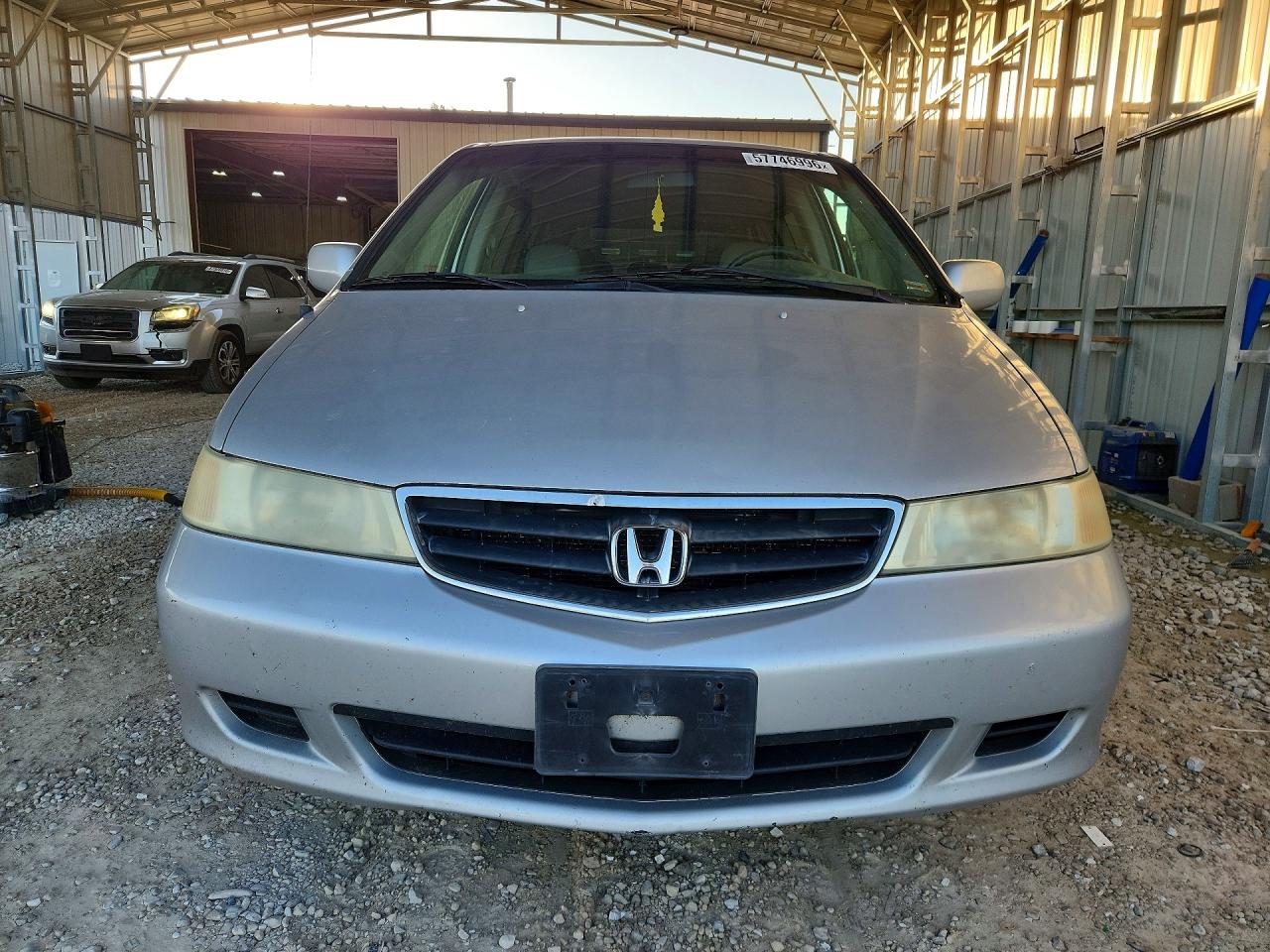 2004 Honda Odyssey Exl Silver vin: 5FNRL18094B078793