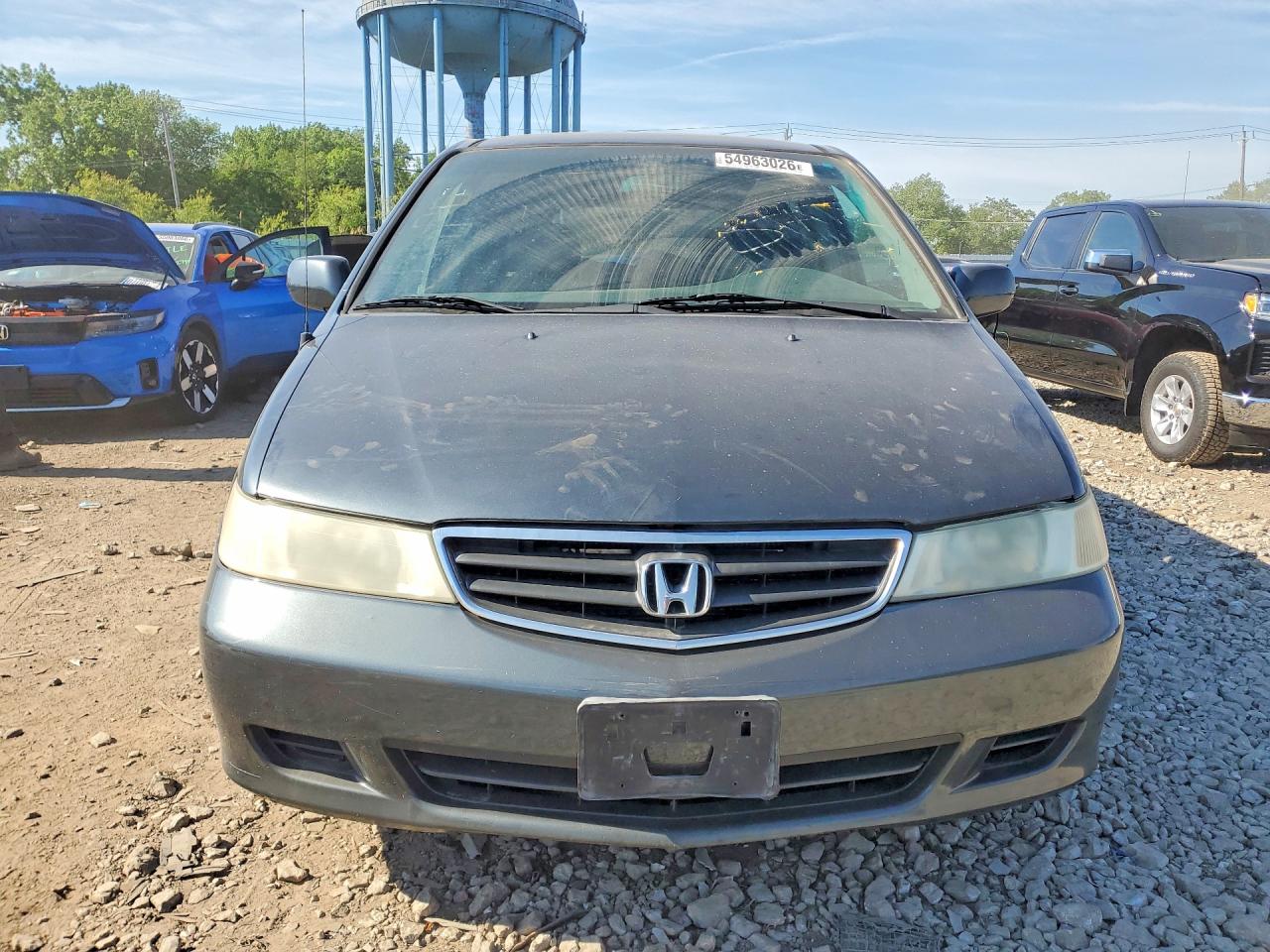 2003 Honda Odyssey Exl Серый vin: 5FNRL180X3B107409