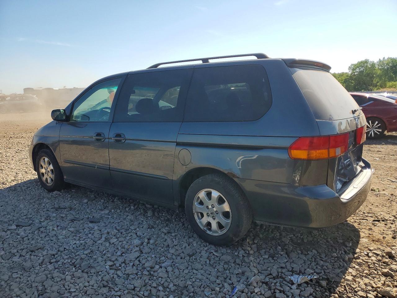 2003 Honda Odyssey Exl Серый vin: 5FNRL180X3B107409